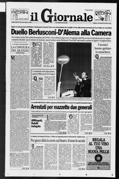 Il giornale : quotidiano del mattino